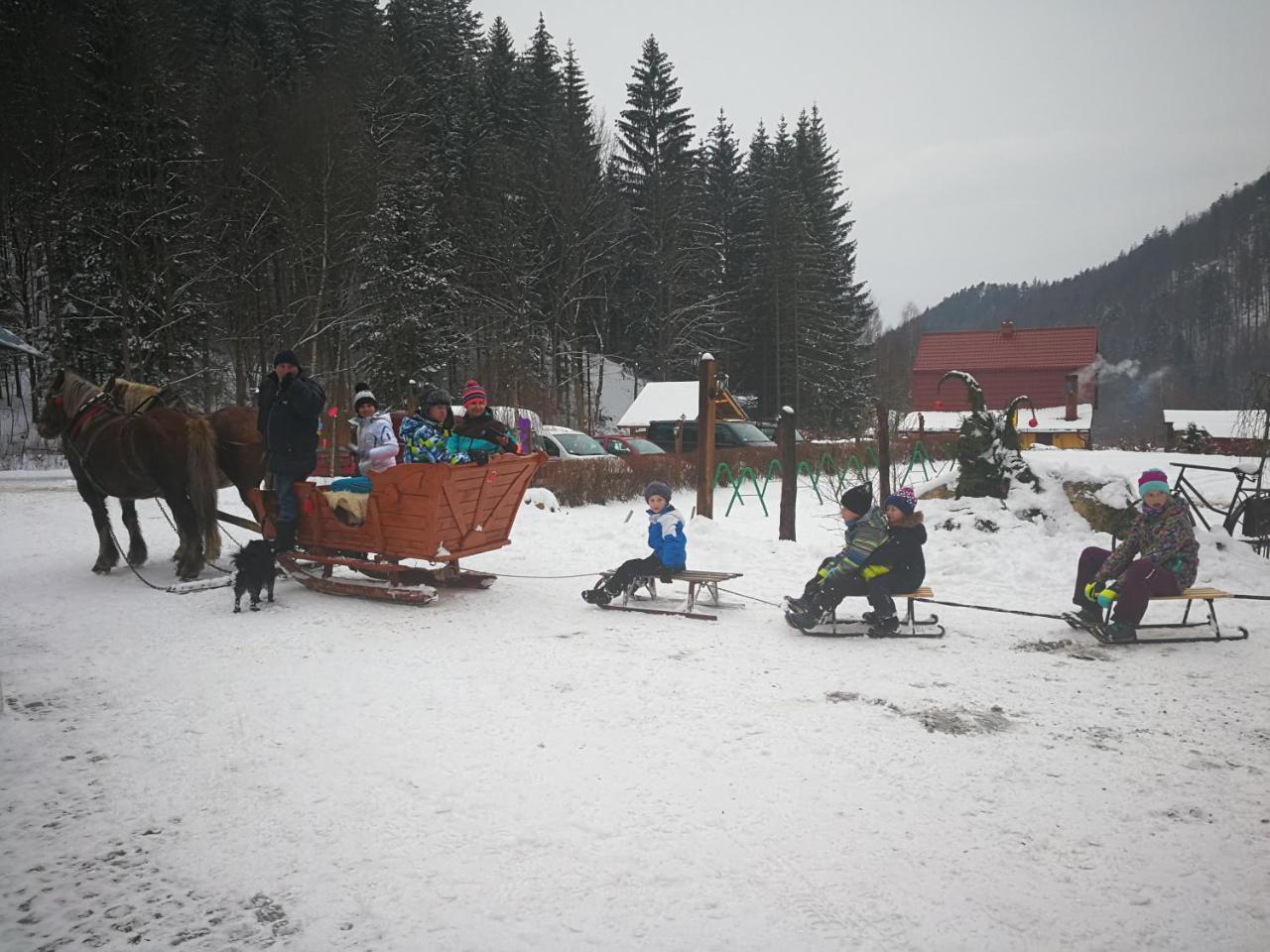 Willa Orle Gniazdo Biala Woda Esterno foto